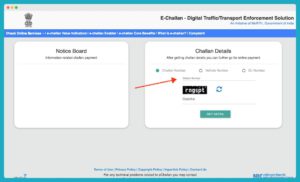 ts e challan status step 3