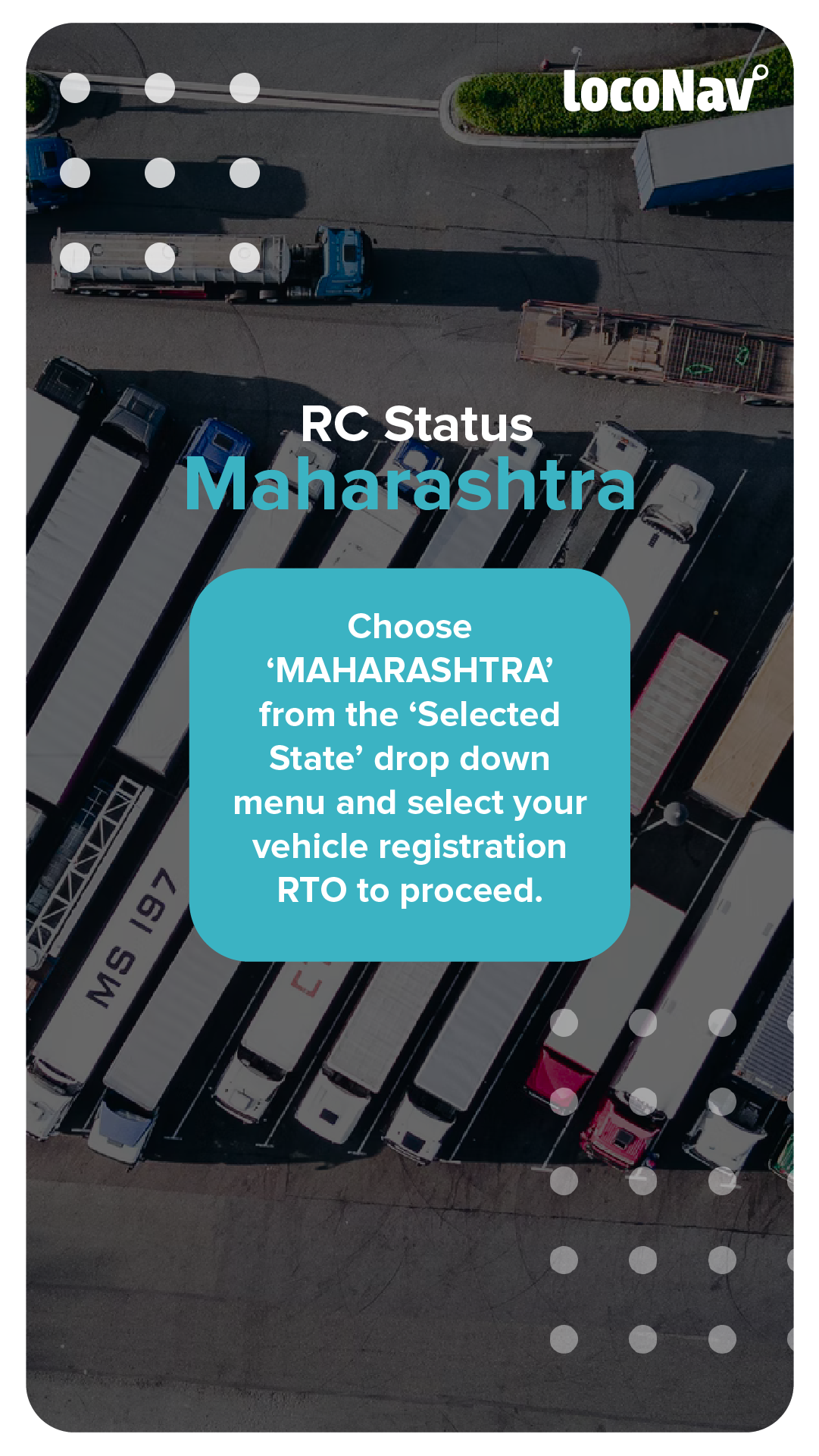rc status maharashtra LocoNav