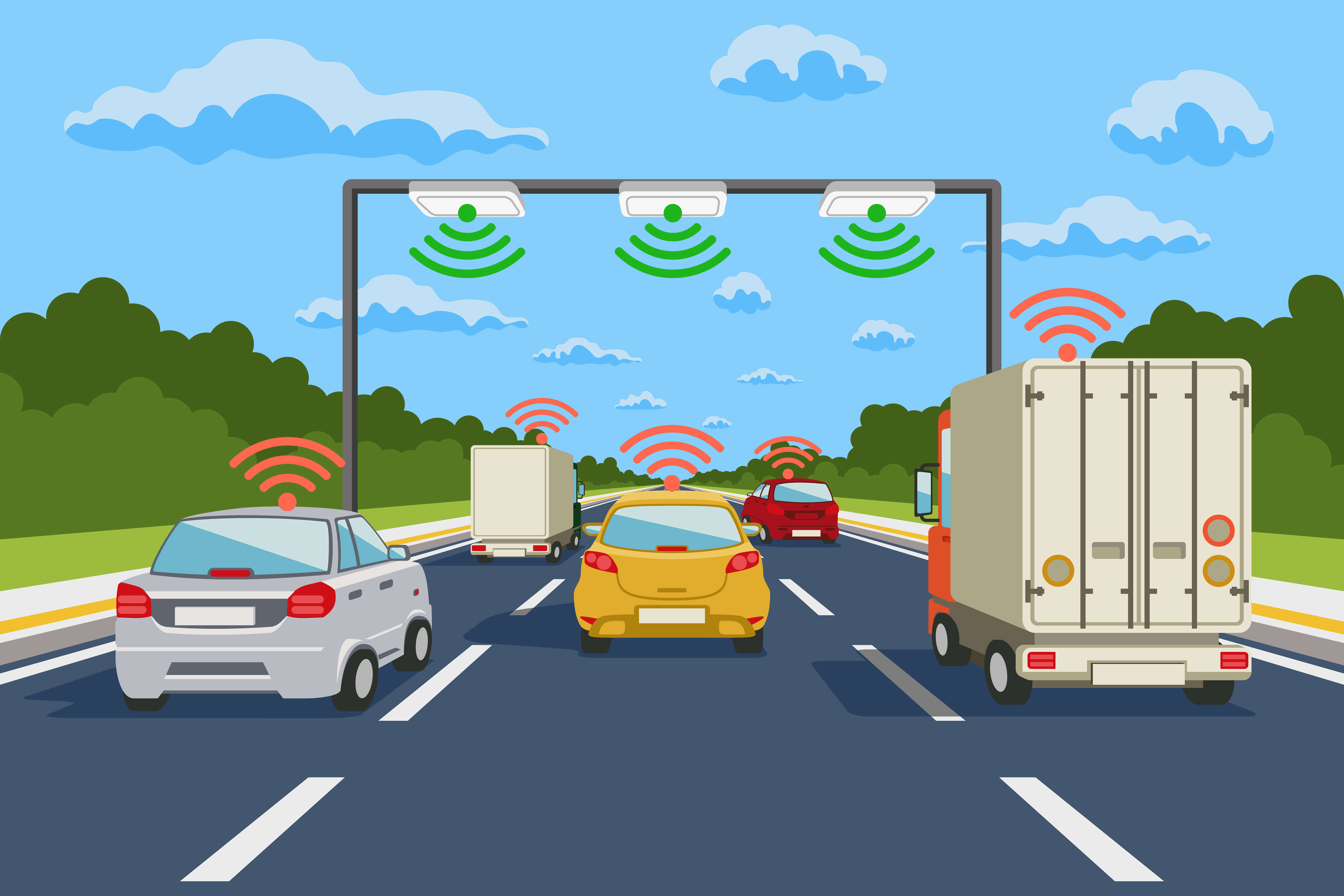 All About Vehicle-to-Vehicle Communication | LocoNav
